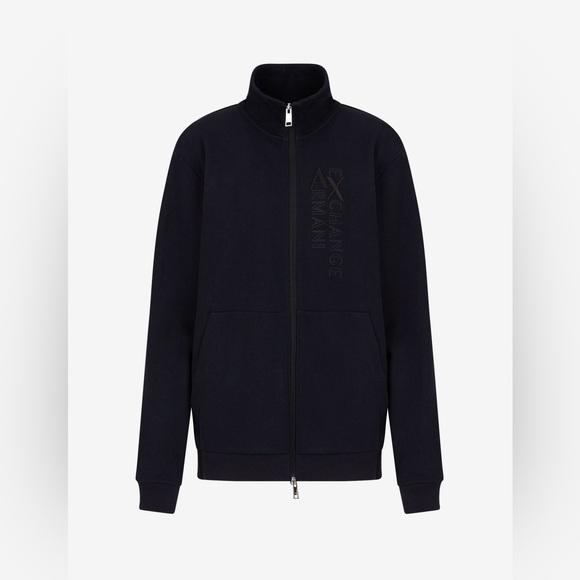 Armani exchange (navy zip up Sweatshirt) - Picture 2 of 3